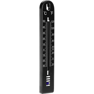 Universell termometer (-30 till +50°C), 17 cm, svart – photo 2