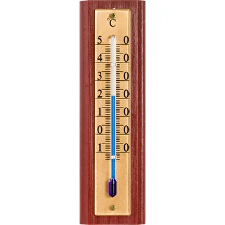 Rumstermometer med gyllene skala (-10°C till +50°C) 12cm