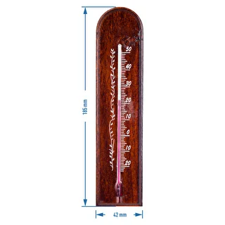 Rumstermometer med mönster (-20°C till +50°C) 18cm mix – photo 3