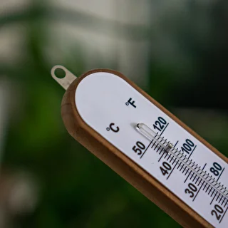 Rumstermometer med vit skala (-30°C till +50°C) 20cm – photo 5