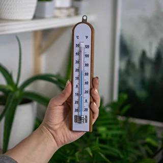 Rumstermometer med vit skala (-30°C till +50°C) 20cm – photo 3