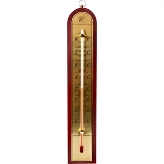 Rumstermometer med guldskala (-10°C till +60°C) 28cm mix – photo 2