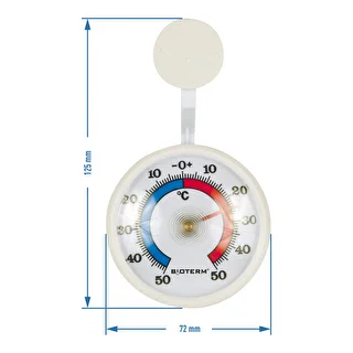 Universell termometer, självhäftande (-50°C till +50°C) Ø 7,2cm – photo 2