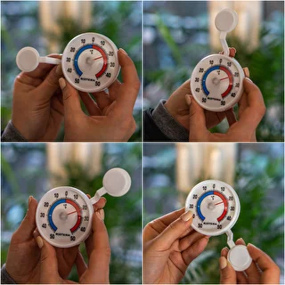Universell termometer, självhäftande (-50°C till +50°C) Ø 7,2cm – photo 5