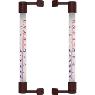 Brun utomhustermometer (-50°C till +50°C) 22cm – photo 3