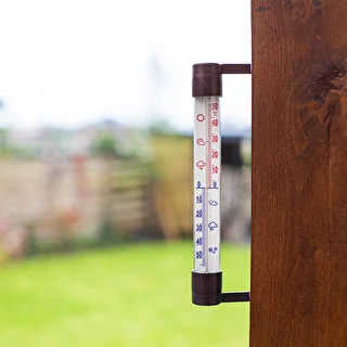 Brun utomhustermometer (-60°C till +50°C) 23cm – photo 2
