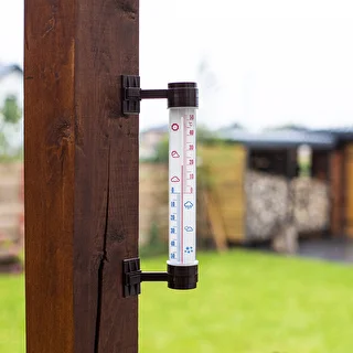 Brun utomhustermometer (-50°C till +50°C) 27cm – photo 2
