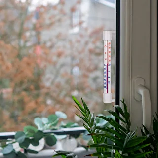 Vit utomhustermometer (-50°C till +50°C) 18cm – photo 7