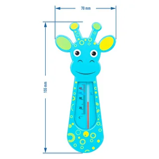 Badtermometer plast (+15°C till +45°C) 16cm mix – photo 7