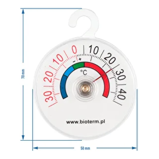 Termometer för kylskåp och frysar (-35°C till +45°C) Ø 5cm – photo 2