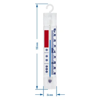 Termometer för kylskåp och frysar (-40°C till +40°C) 15cm – photo 3