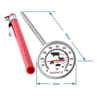 Kökstermometer med grafik (0°C till +100°C) 12,5cm – photo 2