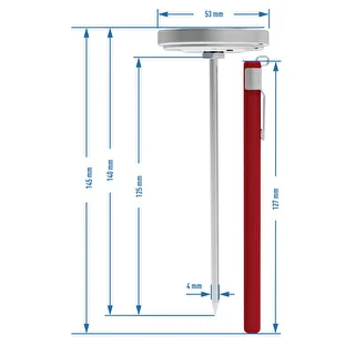 Termometer för köttstekning (0°C till +120°C) 12,5cm – photo 8