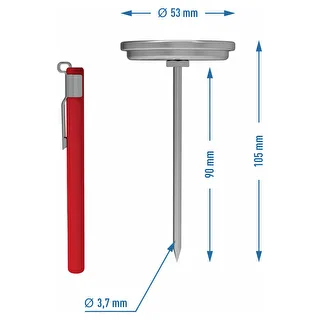 Termometer för skinkkokare 0,8 kg (0°C till +120°C) 9,0 cm – photo 4