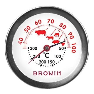 Termometer med dubbla skalor (30°C till 100°C) / (50°C till 300°C) 13,0cm – photo 2