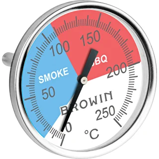 Termometer för rökeri och BBQ (0°C till +250°C) 5,2cm – photo 1