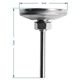 Termometer för rökeri och BBQ (0°C till +250°C) 5,2cm – photo 8