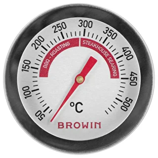 Grill- och BBQ-termometer, från 50 till +500°C, bimetallisk, 5,3cm – photo 2