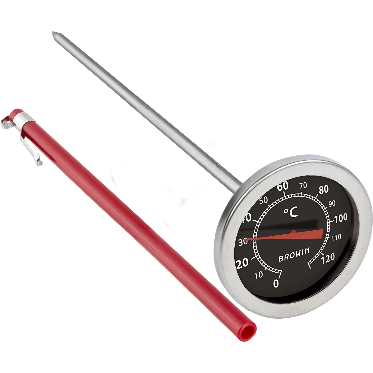 Kökstermometer (0°C till +120°C) 20,5cm