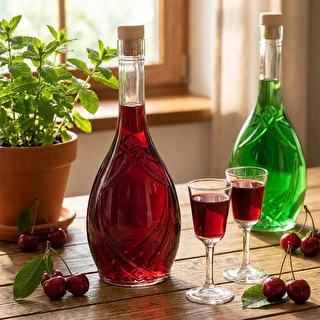 Dekorativ flaska ICONA 500 ml, med svampformad korkpropp, 1 st. – photo 6