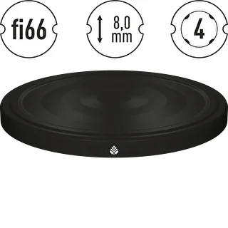 Lock fi 66/4 svart - 10 st – photo 4