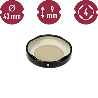 Lock fi 43/4 svart - 10st – photo 6