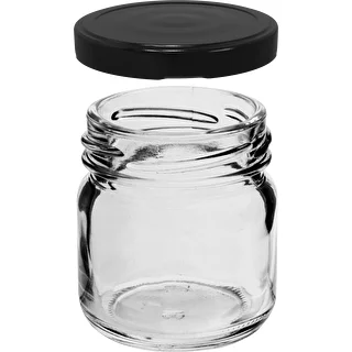 TO-burk 40 ml med svart lock fi 43 - 10 st. – photo 3