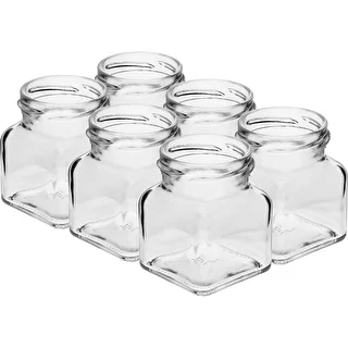Twist-off burk 120ml - Fyra hörn fi 53 med svart lock, 6st – photo 3