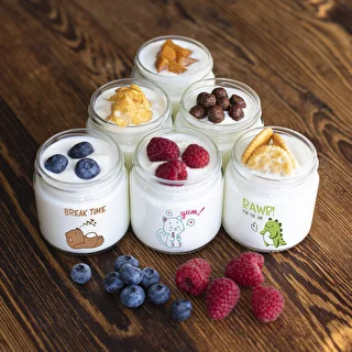 Yoghurtmaskin och burkar för barn – photo 12