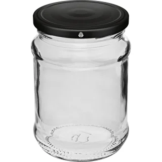 Burk 250 ml fi 66/4 svart lock - 6 st. – photo 2