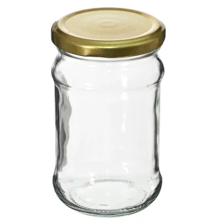 Burk TO 300 ml med guldfärgat lock fi 66 - 6 st. – photo 2