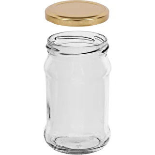 Burk TO 300 ml med guldfärgat lock fi 66 - 6 st. – photo 3