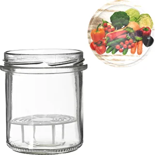 Burk 350 ml med lock och press - 6 st. – photo 8