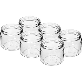 Låg burk 330ml - med svart lock fi 82/6, 6st. – photo 4
