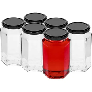 Twist off burk 385ml med svart lock fi 63, 6 st. – photo 2