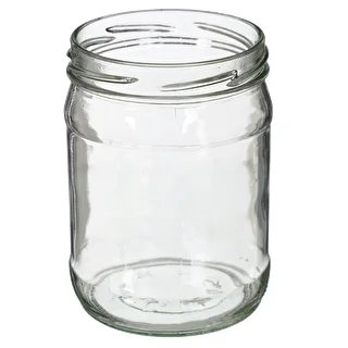 Twist off-burk 500 ml med färgglatt lock fi82/6 - 6 st. – photo 3