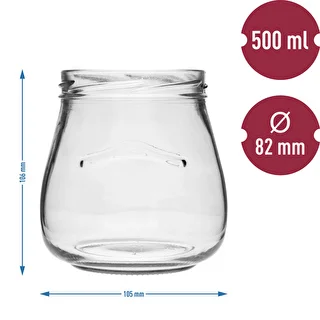 Burk TO 500 ml annan Amfora - 6st. – photo 2
