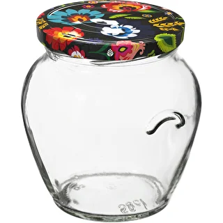 Burk TO Amfora 580 ml med färgglatt lock fi82/6-6st. – photo 2