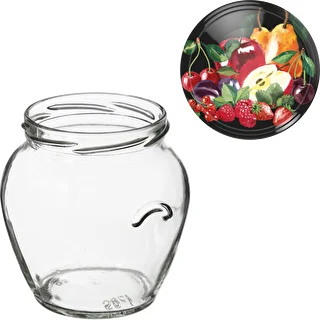Burk TO Amfora 580 ml med färgglatt lock fi82/6-6st. – photo 8