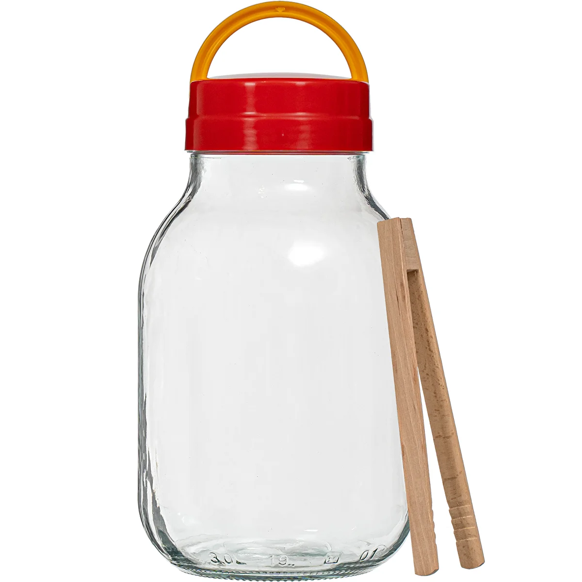Burk TO 3 L med plastlock + tång fi 100