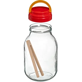 Burk TO 3 L med plastlock + tång fi 100 – photo 3