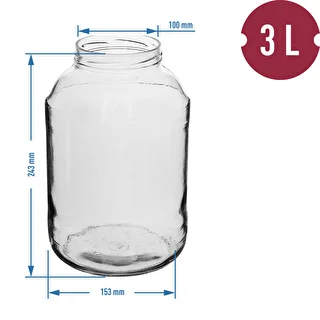 Burk 3L- förpackning fi100 - 6 st. – photo 2
