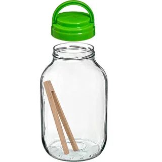 Burk TO 4 L med plastlock + tång fi 100 – photo 3