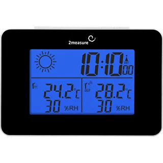 Väderstation RCC – elektronisk, trådlös, belyst sensor, svart – photo 9