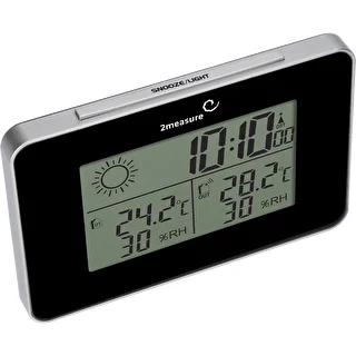 Väderstation RCC – elektronisk, trådlös, belyst sensor, svart – photo 4