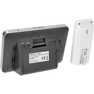 Väderstation RCC – elektronisk, trådlös, belyst sensor, svart – photo 7