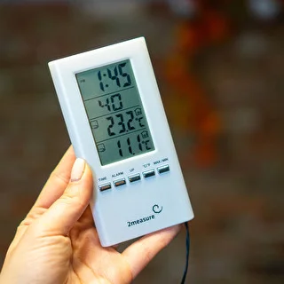 Väderstation – elektronisk, sond, vit – photo 9