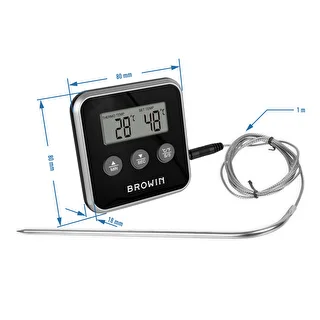 Elektronisk kökstermometer med sond (0°C till 250°C) mix – photo 4