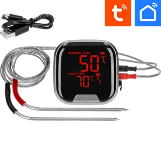 Kökstermometer med Bluetooth, 2 sonder – photo 1