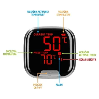 Kökstermometer med Bluetooth, 2 sonder – photo 7
